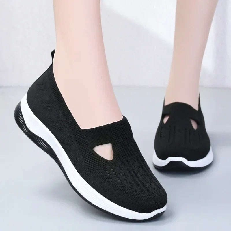 đ„Letzter Tag 49% Rabattđ„OrthopĂ€dische gewebte Schuhe mit weichen, atmungsaktiven Sohlen fĂŒr Frauen