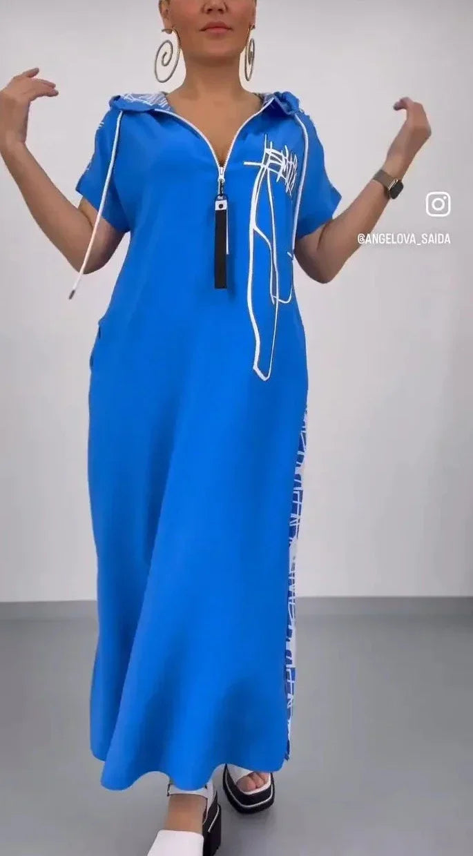 Langes stilvolles Kleid