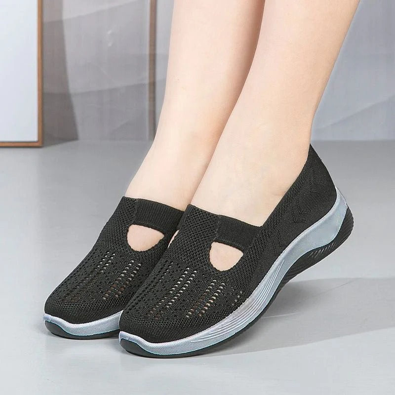 đ„Letzter Tag 49% Rabattđ„OrthopĂ€dische gewebte Schuhe mit weichen, atmungsaktiven Sohlen fĂŒr Frauen