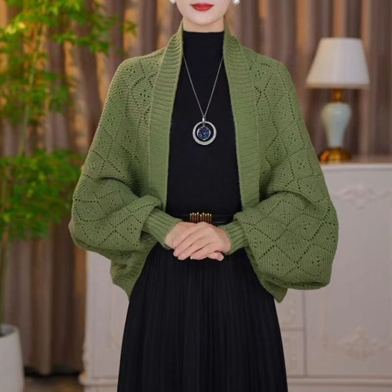 Mode ausgehöhlte Strickjacke