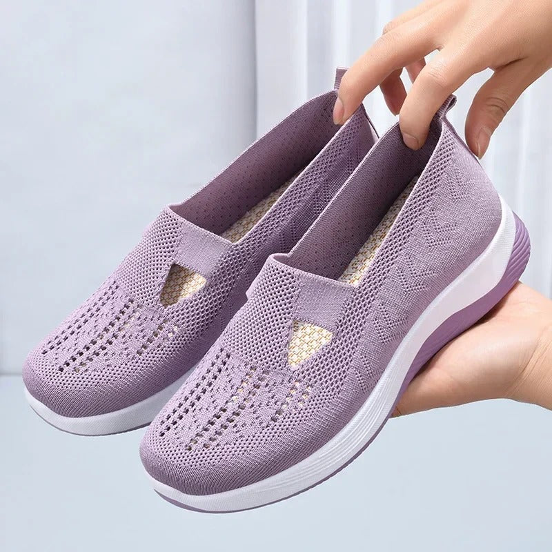 đ„Letzter Tag 49% Rabattđ„OrthopĂ€dische gewebte Schuhe mit weichen, atmungsaktiven Sohlen fĂŒr Frauen