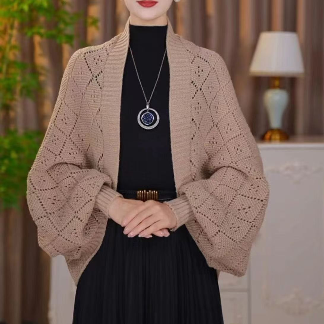 Mode ausgehöhlte Strickjacke