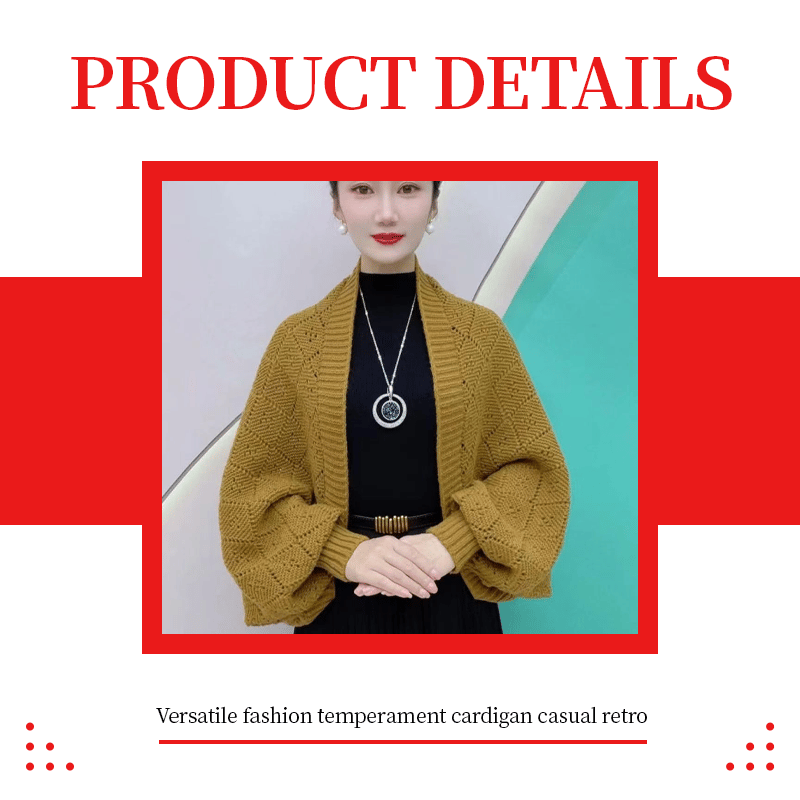Mode ausgehöhlte Strickjacke