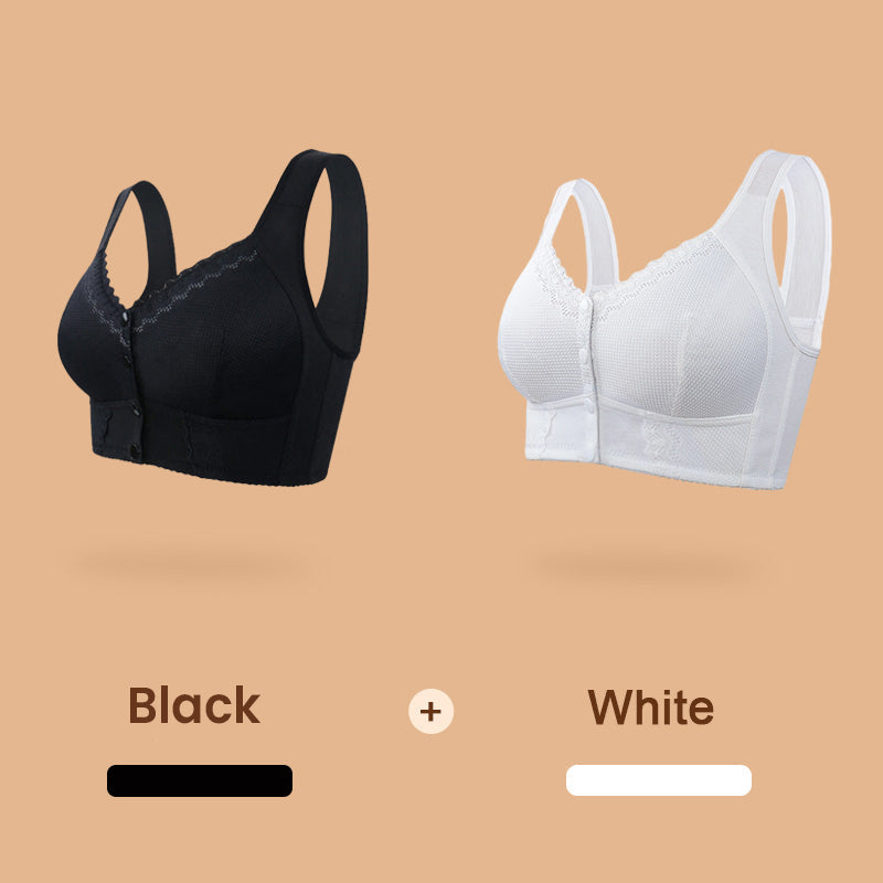 🌹Ultimo giorno ❤️ Compra 1 e ricevi 2 gratis🌹Reggiseno traspirante con chiusura frontale🎀