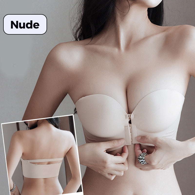 ⏳Offerta limitata: sconto del 50%💥Reggiseno da donna con chiusura frontale antiscivolo e design senza spalline