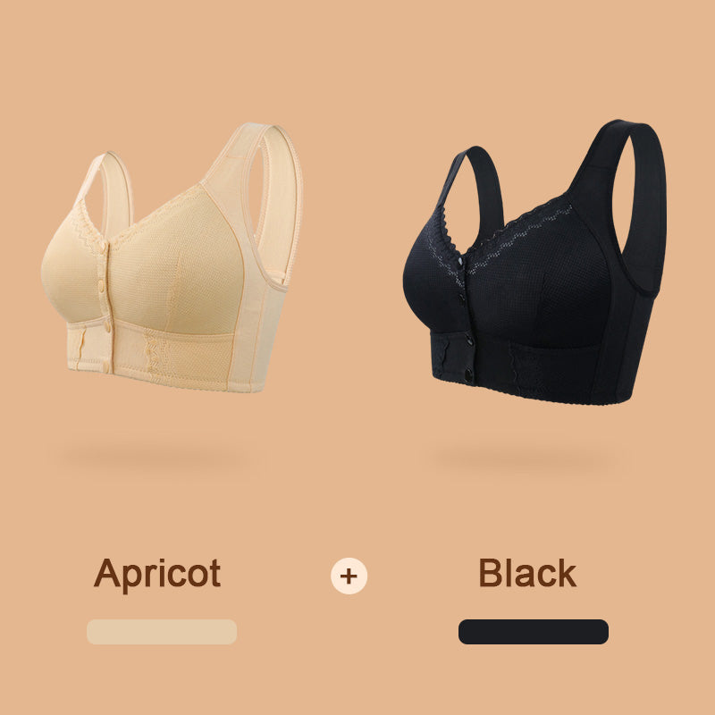 🌹Ultimo giorno ❤️ Compra 1 e ricevi 2 gratis🌹Reggiseno traspirante con chiusura frontale🎀