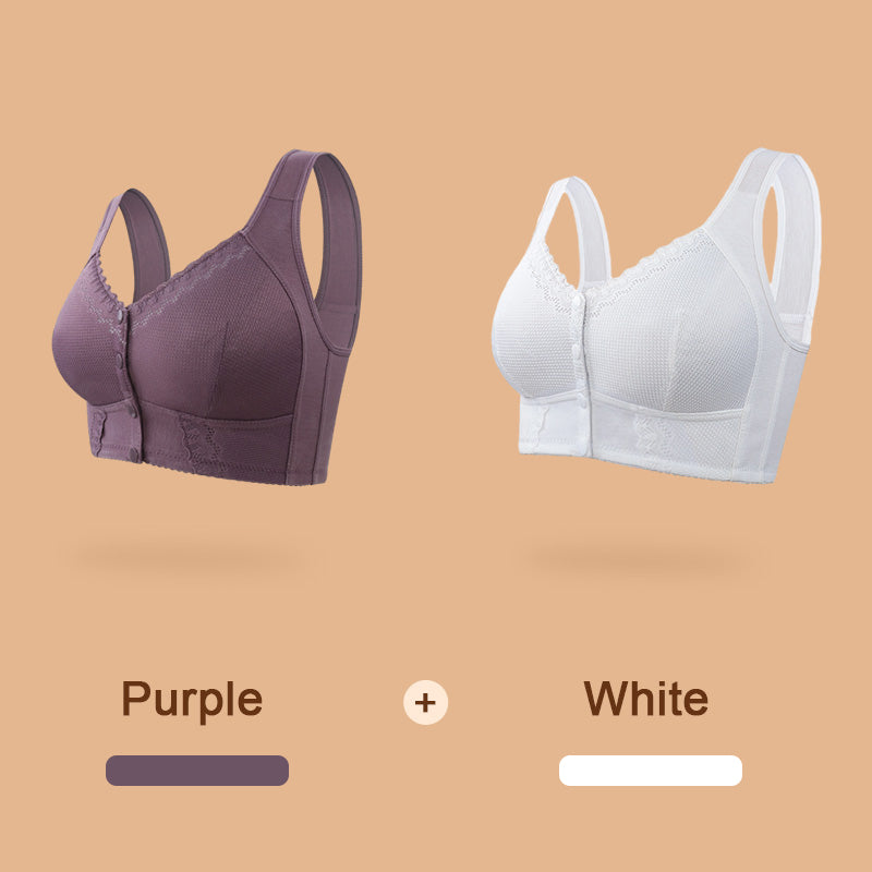 🌹Ultimo giorno ❤️ Compra 1 e ricevi 2 gratis🌹Reggiseno traspirante con chiusura frontale🎀
