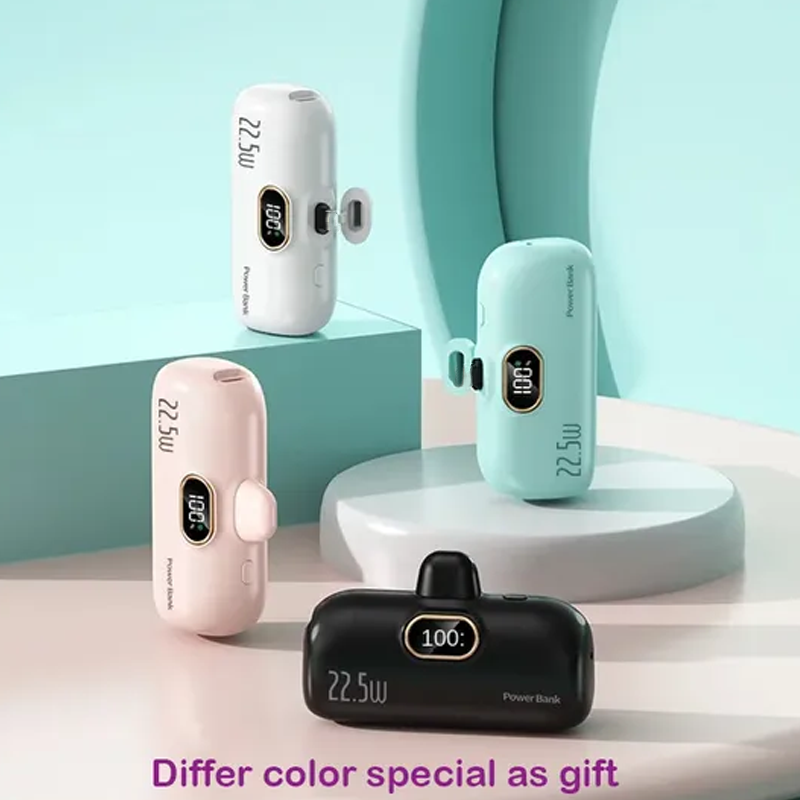 Mini caricabatterie portatile da 5000 mAh per telefono