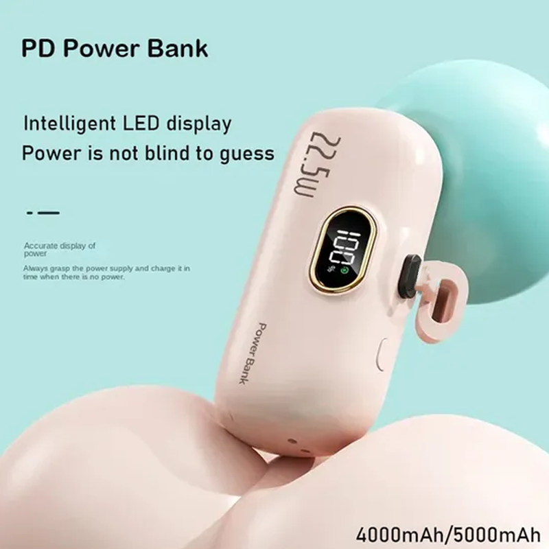 Mini caricabatterie portatile da 5000 mAh per telefono