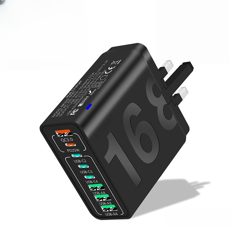 💎 50% DI SCONTO! 💎 Caricatore Multi-Porta 150W Ultra-Rapido – 8 USB, Ricarica Simultanea & Protezione Inteligente per Tutti i Tuoi Dispositivi 🔌⚡