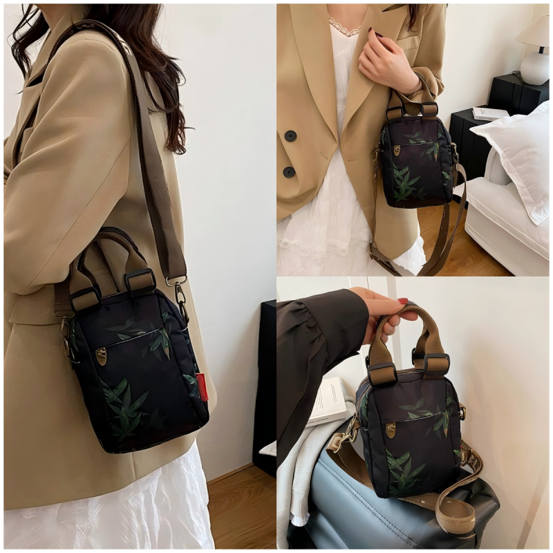 đ„Damenmode Print Mehrschichtige UmhĂ€ngetascheđ