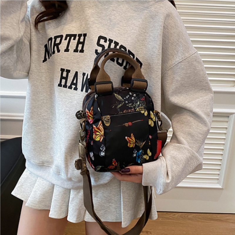 đ„Damenmode Print Mehrschichtige UmhĂ€ngetascheđ