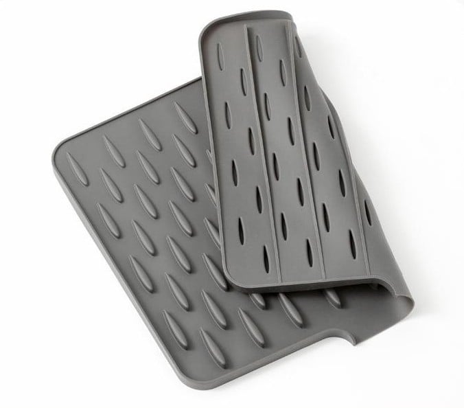 💥 Salva piano di lavoro in silicone no-spill - Tappetino termoresistente e antiscivolo per asciugare senza sgocciolare💥