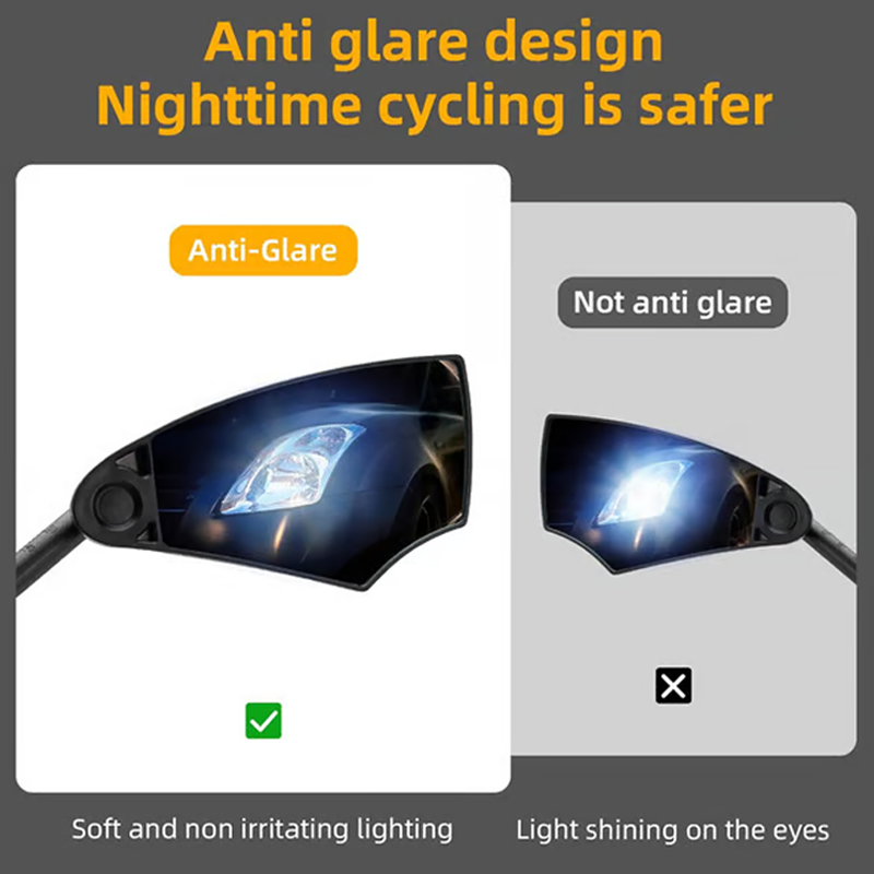 🔥Specchio regolabile a 360° per manubrio bicicletta💯