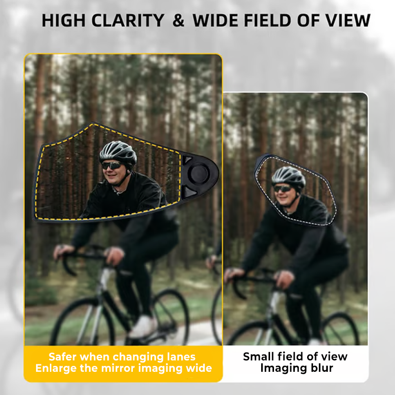 🔥Specchio regolabile a 360° per manubrio bicicletta💯