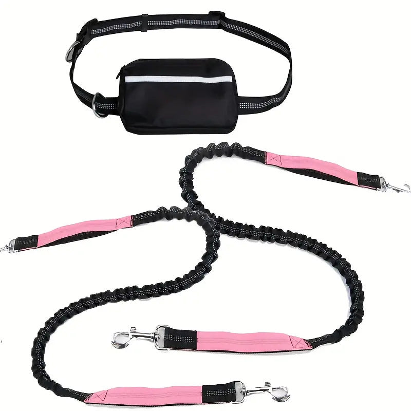 🔥Saldi scottanti 50% di sconto🔥Guinzaglio regolabile per cani con marsupio