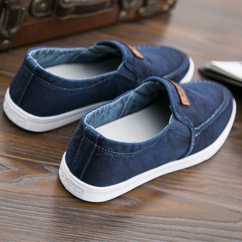 Herren-Freizeitschuhe aus Canvas zum Hineinschlüpfen