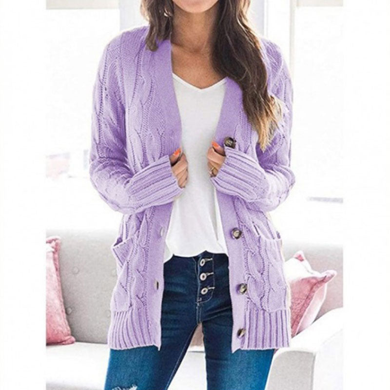 ✨Maglioni da donna in maglia autunno-inverno di media lunghezza – ⏳Numero limitato – Ora con il 50% di sconto🔥