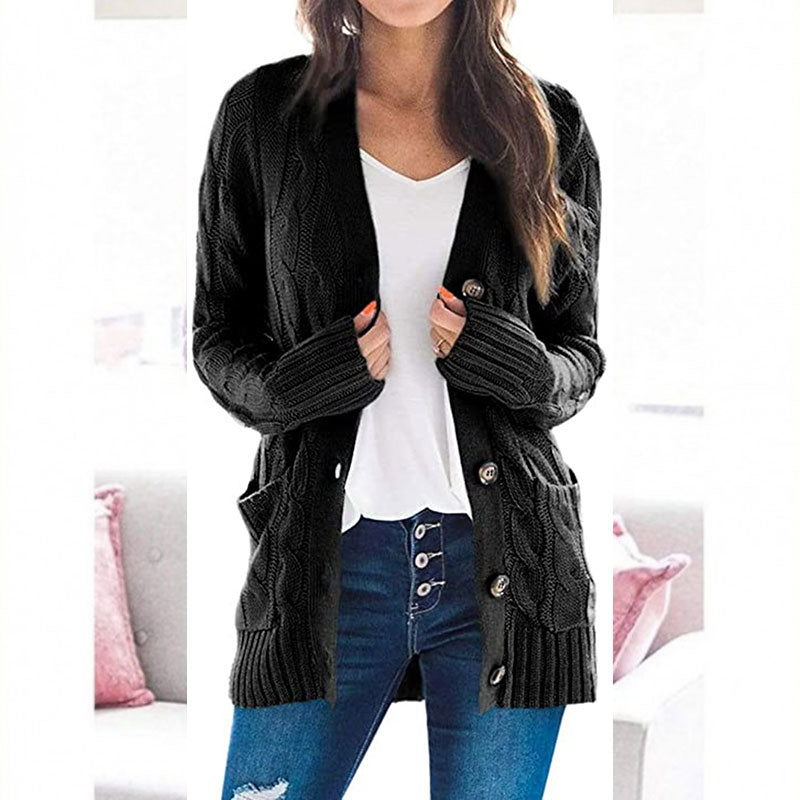 ✨Maglioni da donna in maglia autunno-inverno di media lunghezza – ⏳Numero limitato – Ora con il 50% di sconto🔥