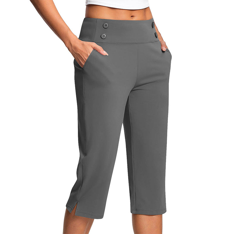 Eleganti pantaloni da yoga con effetto modellante