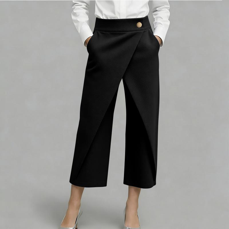 🔥2026 New Arrival & Hot Sale🔥 Women's Patchwork Cropped Casual Trousers 🌸