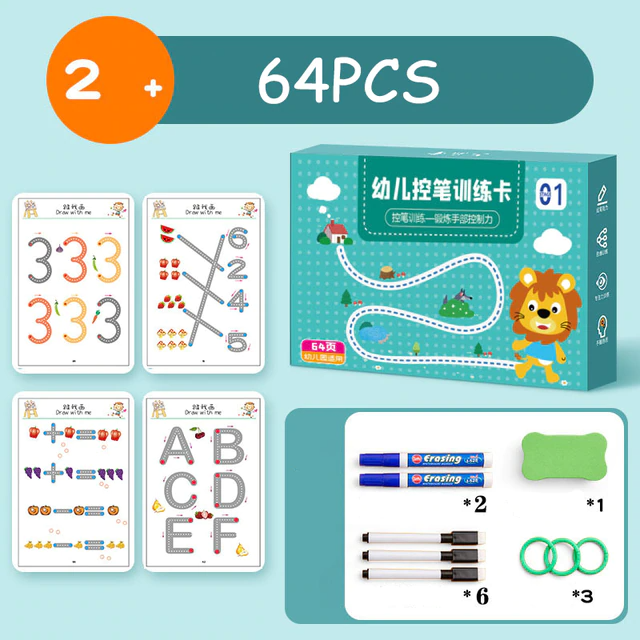 Children's Tracing Workbook™ | Help uw kind spelenderwijs groeien en leren!-10