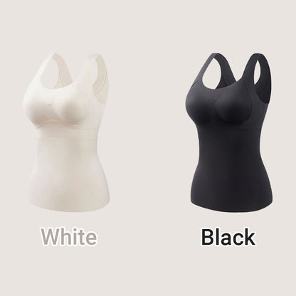 ❄️ Lightweight Warmth | Women's Thermal Tank Top with Built-In Bra