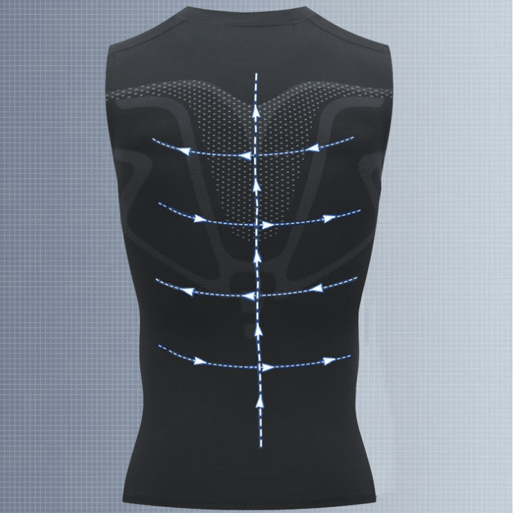🥳PROMOÇÃO IMPERDÍVEL DE 2026🥳💞MAIS DE 50 MIL VENDIDOS!🛡️💎 50% DE DESCONTO! Colete Modelador Iônico – Compressão refrescante, suaviza a barriga e os flancos. Invisível sob as camisetas.💪✨