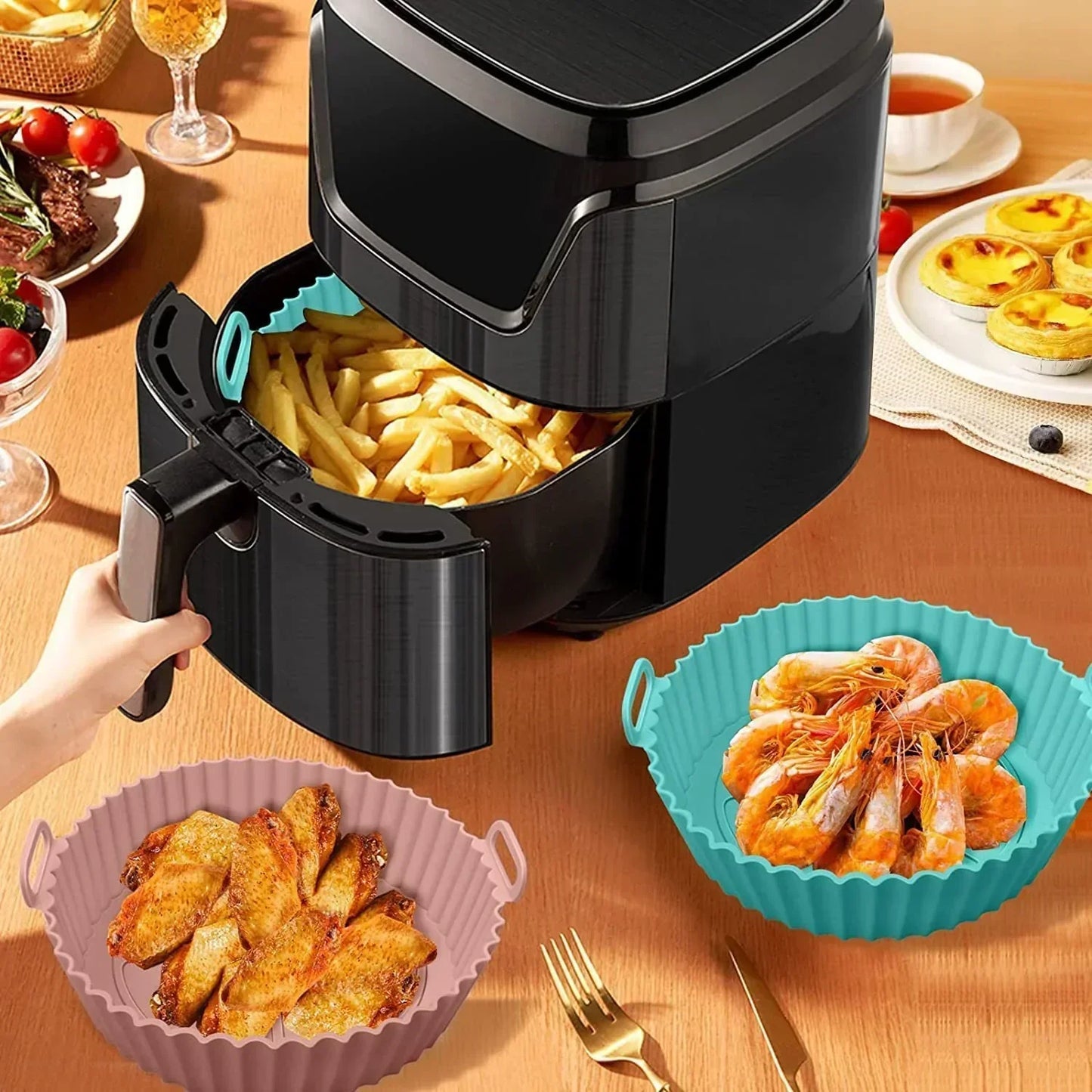 Air Fryer Siliconen Bakplaat-7