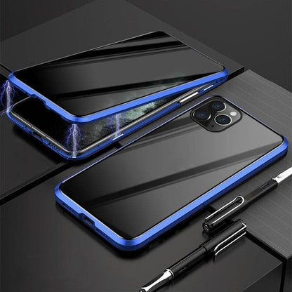 ✨ ÚLTIMO DIA DE PROMOÇÃO – 50% DE DESCONTO ✨ Capa Magnética para iPhone com Vidro Privativo e Moldura Metálica