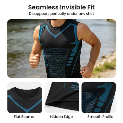 🥳PROMOÇÃO IMPERDÍVEL DE 2026🥳💞MAIS DE 50 MIL VENDIDOS!🛡️💎 50% DE DESCONTO! Colete Modelador Iônico – Compressão refrescante, suaviza a barriga e os flancos. Invisível sob as camisetas.💪✨