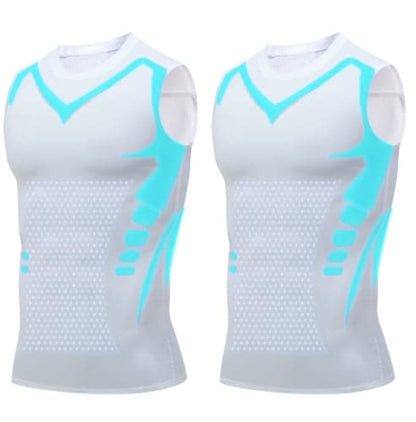 🥳PROMOÇÃO IMPERDÍVEL DE 2026🥳💞MAIS DE 50 MIL VENDIDOS!🛡️💎 50% DE DESCONTO! Colete Modelador Iônico – Compressão refrescante, suaviza a barriga e os flancos. Invisível sob as camisetas.💪✨
