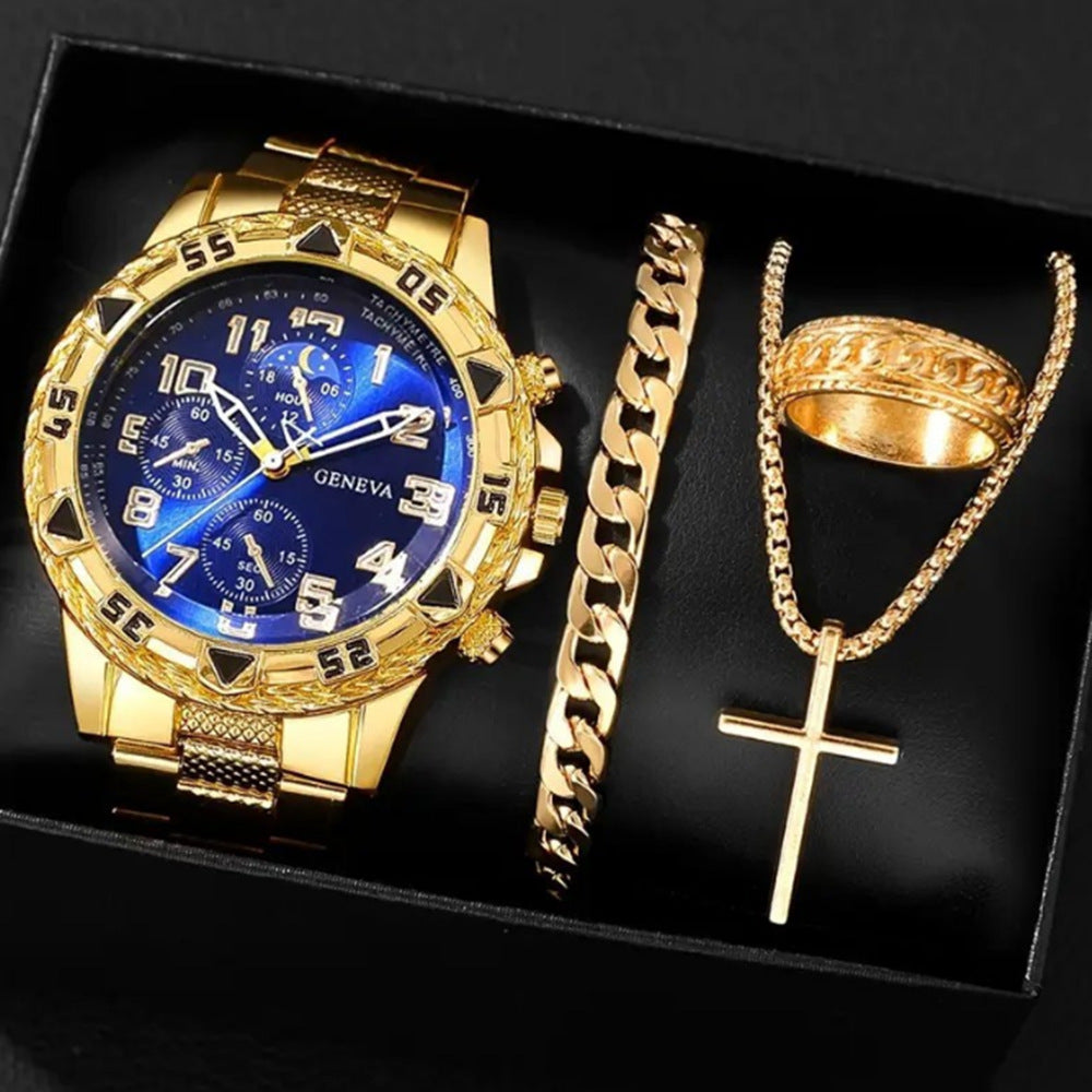 🎉💰 Sconto del 50% ⚡ Orologio al quarzo minimalista da uomo con datario – Acciaio inossidabile completamente nero, quadrante romano e precisione orologiera! ⌚🖤