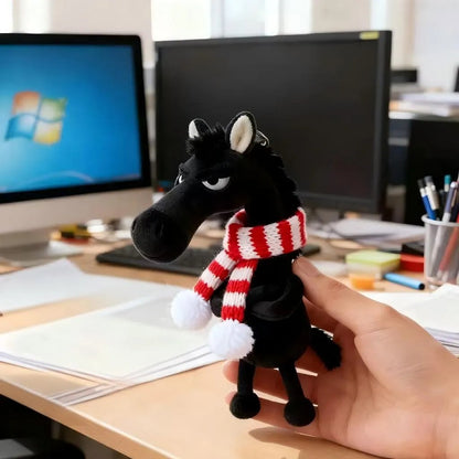 🐎L'anno del cavallo Mascotte portafortuna — Regalo di Capodanno per la fortuna nel 2026
