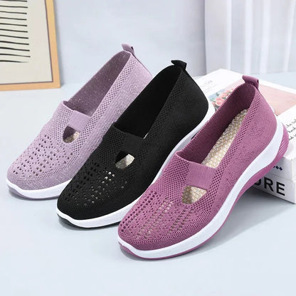 🔥Letzter Tag 49% Rabatt🔥Orthopädische gewebte Schuhe mit weichen, atmungsaktiven Sohlen für Frauen