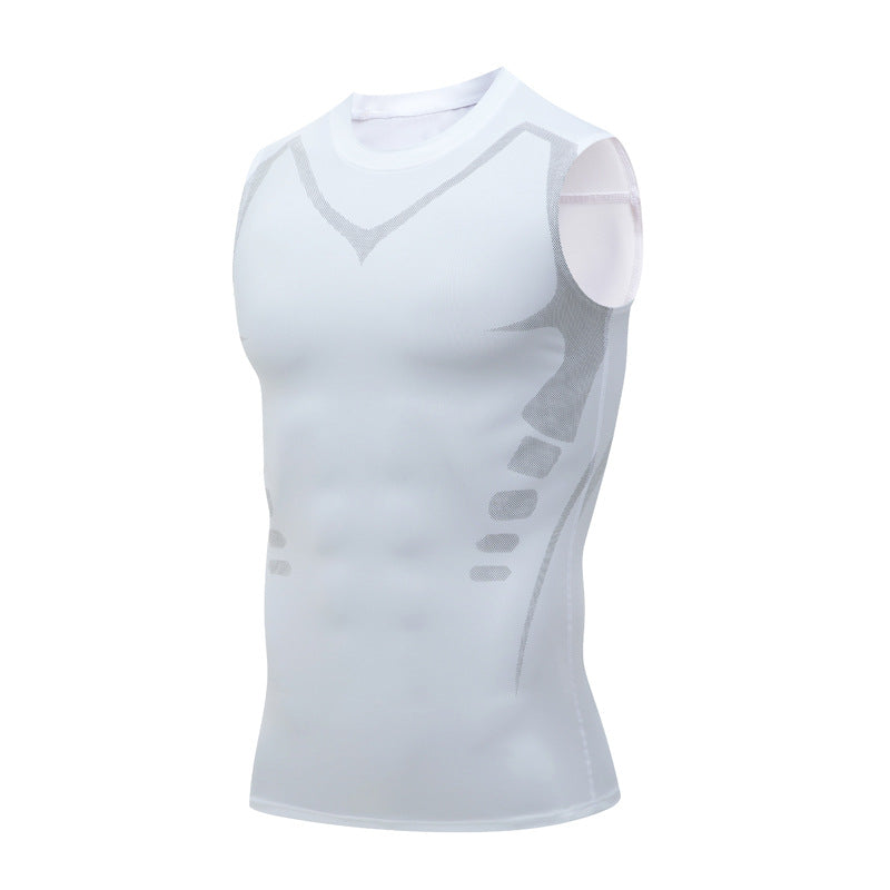 🥳PROMOÇÃO IMPERDÍVEL DE 2026🥳💞MAIS DE 50 MIL VENDIDOS!🛡️💎 50% DE DESCONTO! Colete Modelador Iônico – Compressão refrescante, suaviza a barriga e os flancos. Invisível sob as camisetas.💪✨