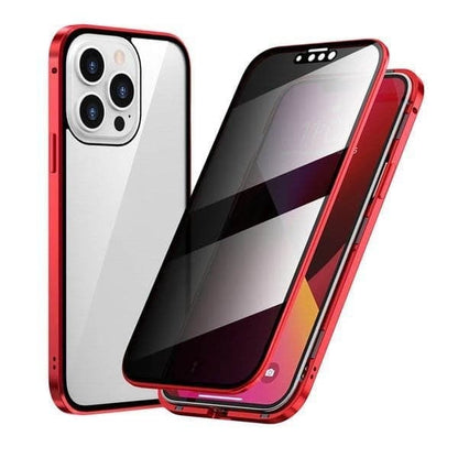 ✨ ÚLTIMO DIA DE PROMOÇÃO – 50% DE DESCONTO ✨ Capa Magnética para iPhone com Vidro Privativo e Moldura Metálica