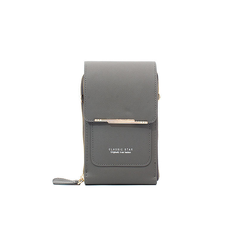 🔥Saldi sconto del 50% 🎁Borsa da donna in pelle con touch screen