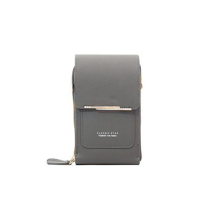 🔥Saldi sconto del 50% 🎁Borsa da donna in pelle con touch screen