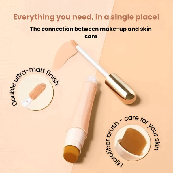 ✨ Das beste Geschenk für Sie ✨ 2-in-1-Grundierungs-Make-up + Anti-Falten-Korrektor-2