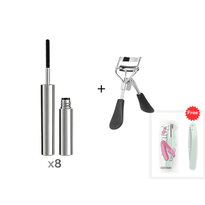 👁️✨ Máscara de cílios à prova d’água – volume e alongamento instantâneo