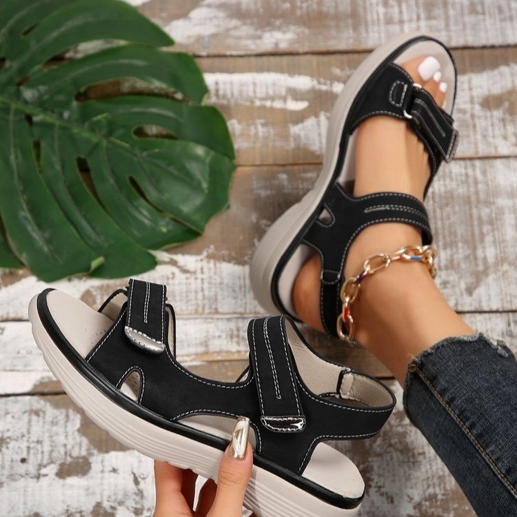 🔥⏳Sconto limitato del 50%💥【36-43】 2026 Nuovi sandali da donna taglie forti, sportivi, comodi, sandali dritti con punta a pesce