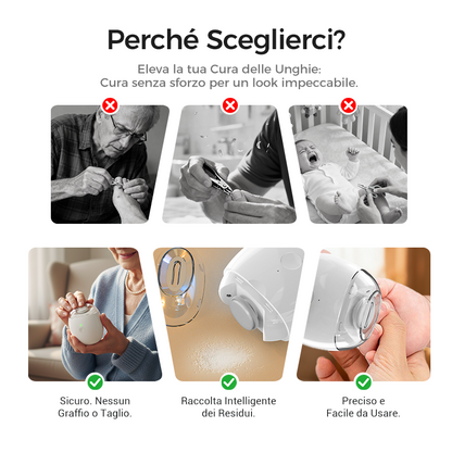 🔥Ultimi due giorni: sconto del 50%🔥Lima per unghie automatica universale per adulti e bambini