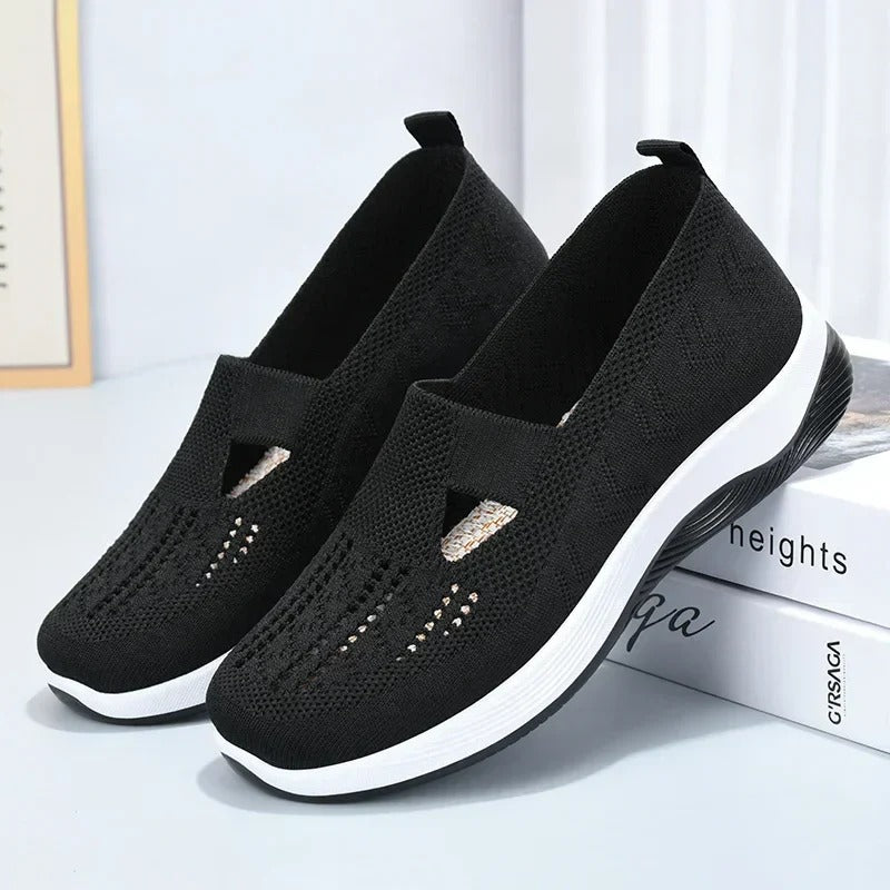 🔥Letzter Tag 49% Rabatt🔥Orthopädische gewebte Schuhe mit weichen, atmungsaktiven Sohlen für Frauen