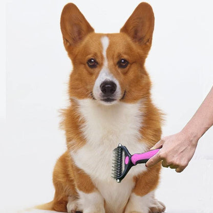 🎁Liquidação 50% DE DESCONTO⏳Ferramenta Profissional de Remoção de Pelos para Cães e Gatos