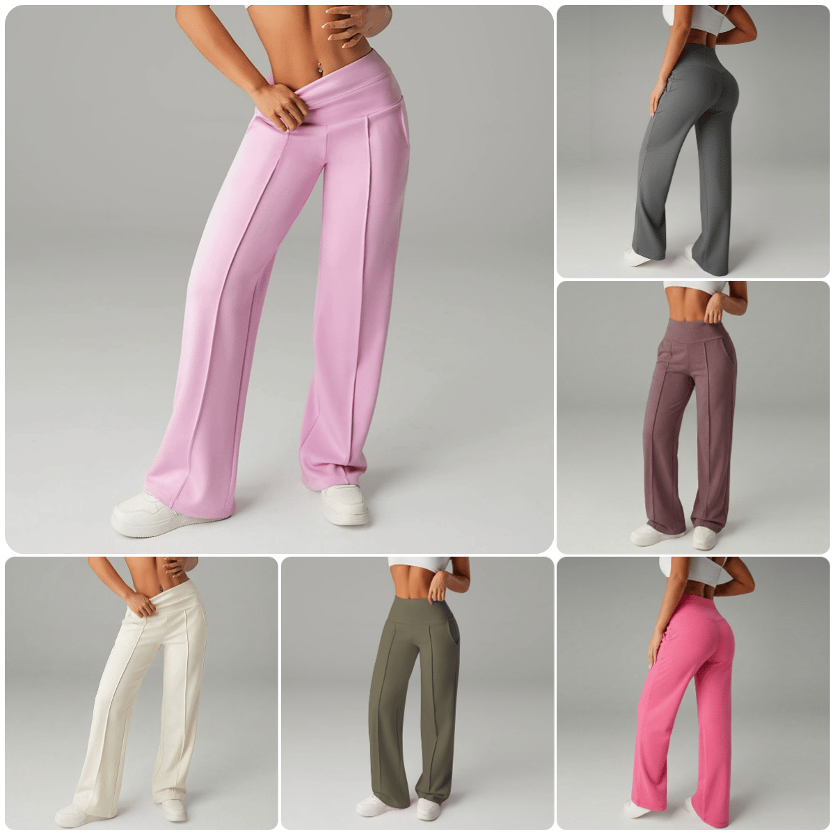 💗50% DI SCONTO💕Pantaloni larghi e dritti da donna