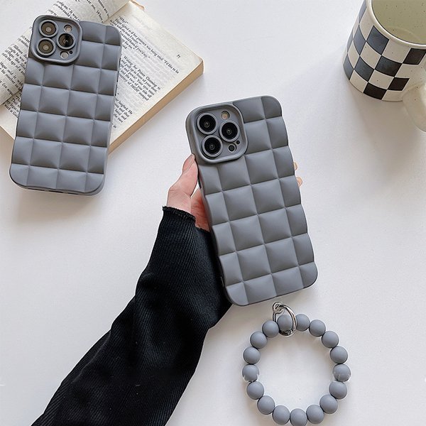 Matte Parel Armband Hoesje voor iPhone-5