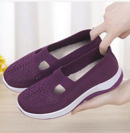 🔥Letzter Tag 49% Rabatt🔥Orthopädische gewebte Schuhe mit weichen, atmungsaktiven Sohlen für Frauen