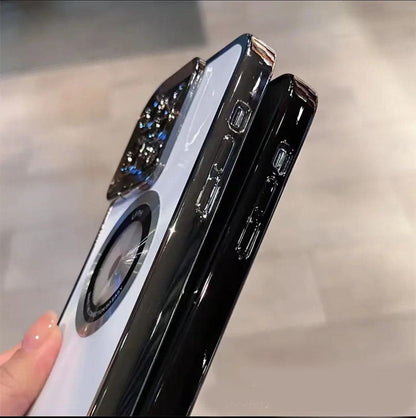 2023 Nieuw Magnetisch iPhone hoesje met lenshouder-2