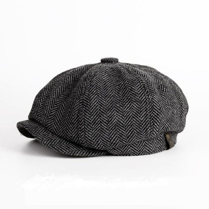 🔥🔥🔥Beret Caps åttekantet Newsboy Cap